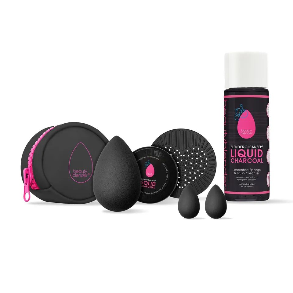 Beautyblender Blendercleanser Besties Charcoal 6-Piece Value Bundle kit nettoyage charbon