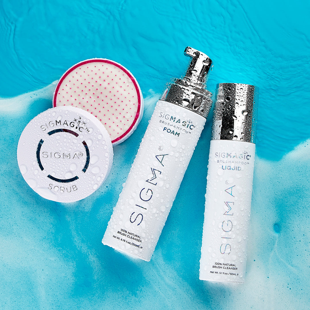 Sigma Brush Care Brush Cleanser Trio nettoyant pinceaux 3 formules