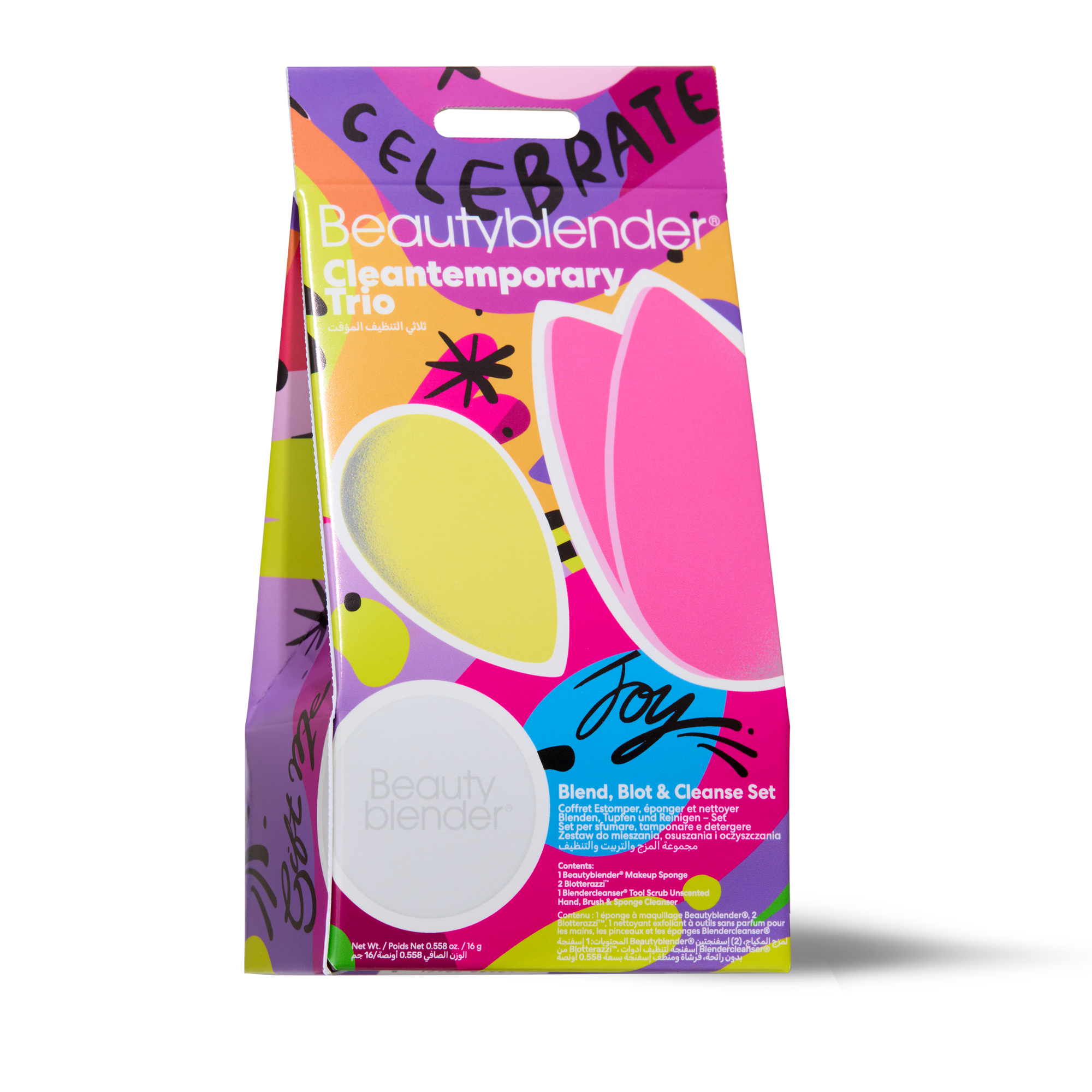 Beautyblender Blendercleanser Cleantemporary Trio kit éponge et nettoyage 4 pièces