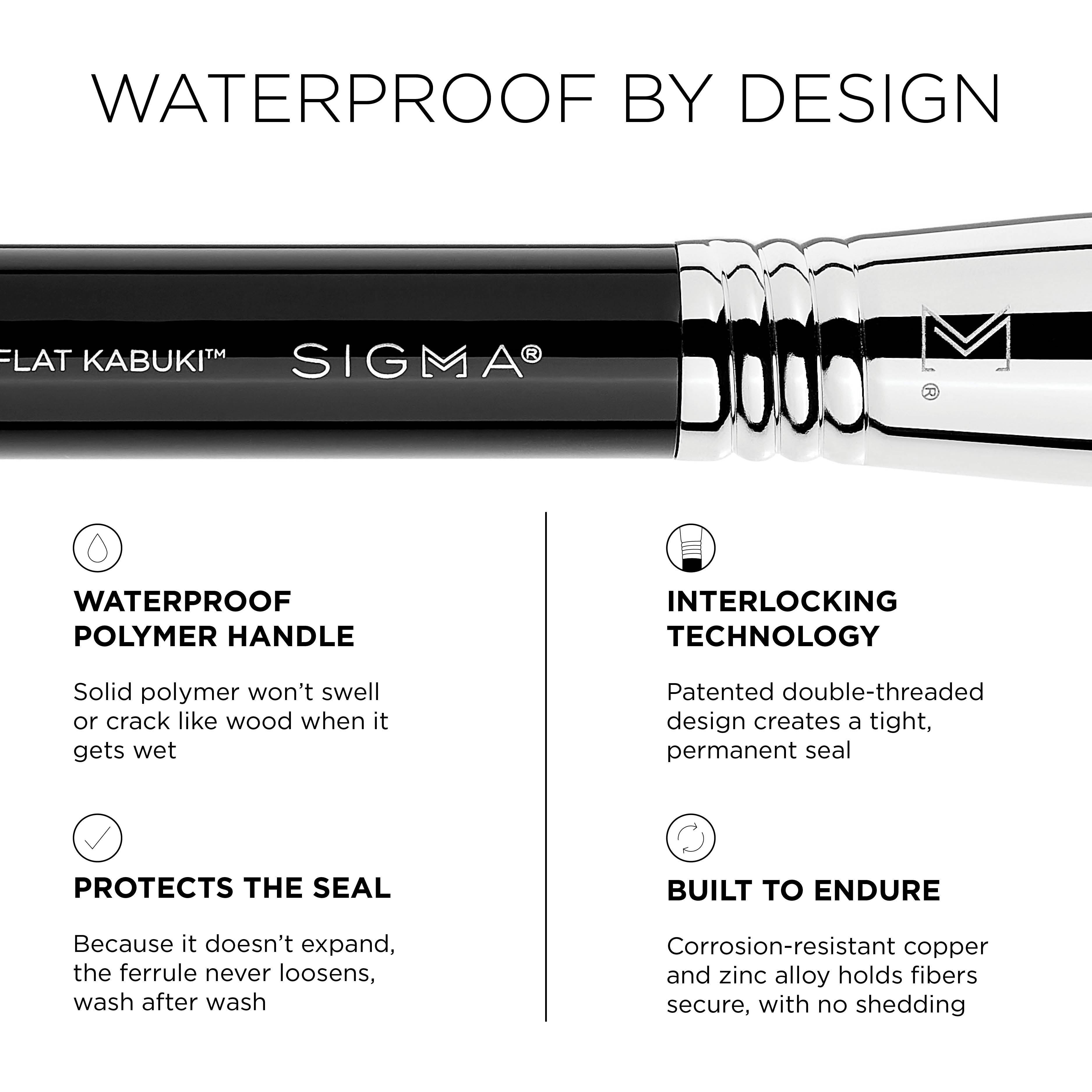 Sigma Face Brushes F80 Flat Kabuki™ Brush à fond de teint