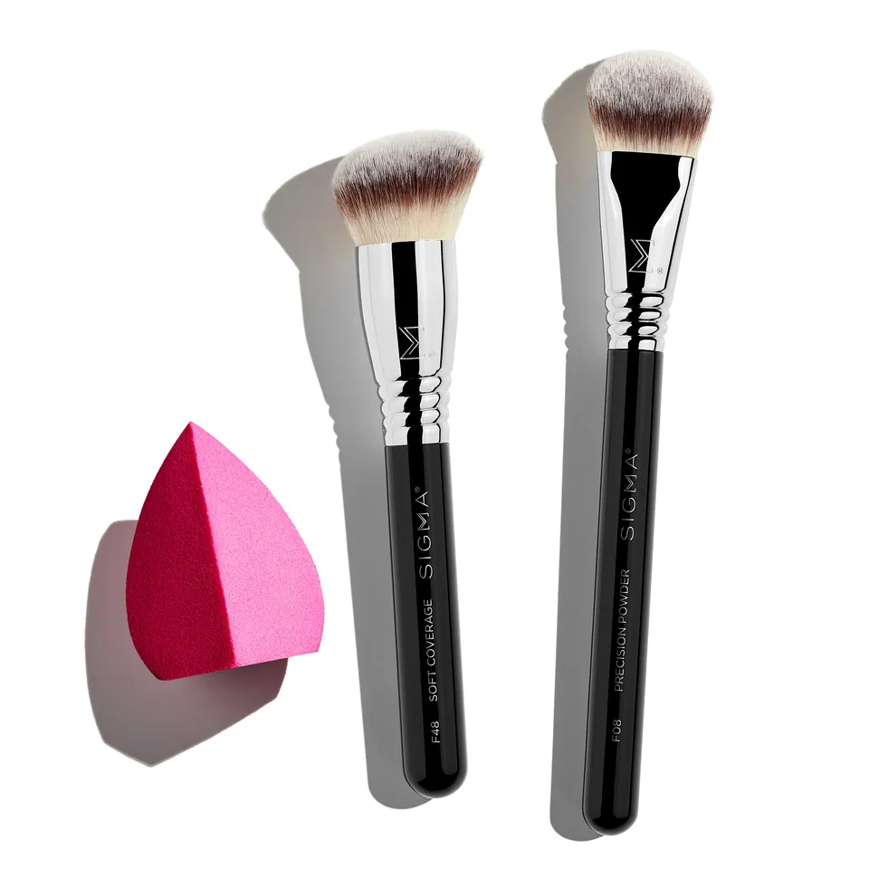 Sigma Brush Sets Cloud Skin Brush Set kit pinceaux teint 3 pièces
