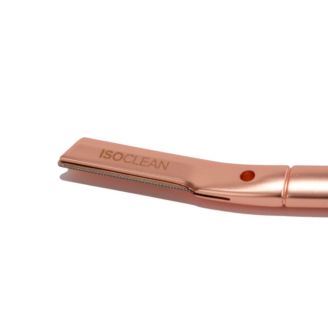 TYVEK ISOCLEAN Makeup Accessories ISOCLEAN Rasoir Dermablade rose gold 5 lames de rechange