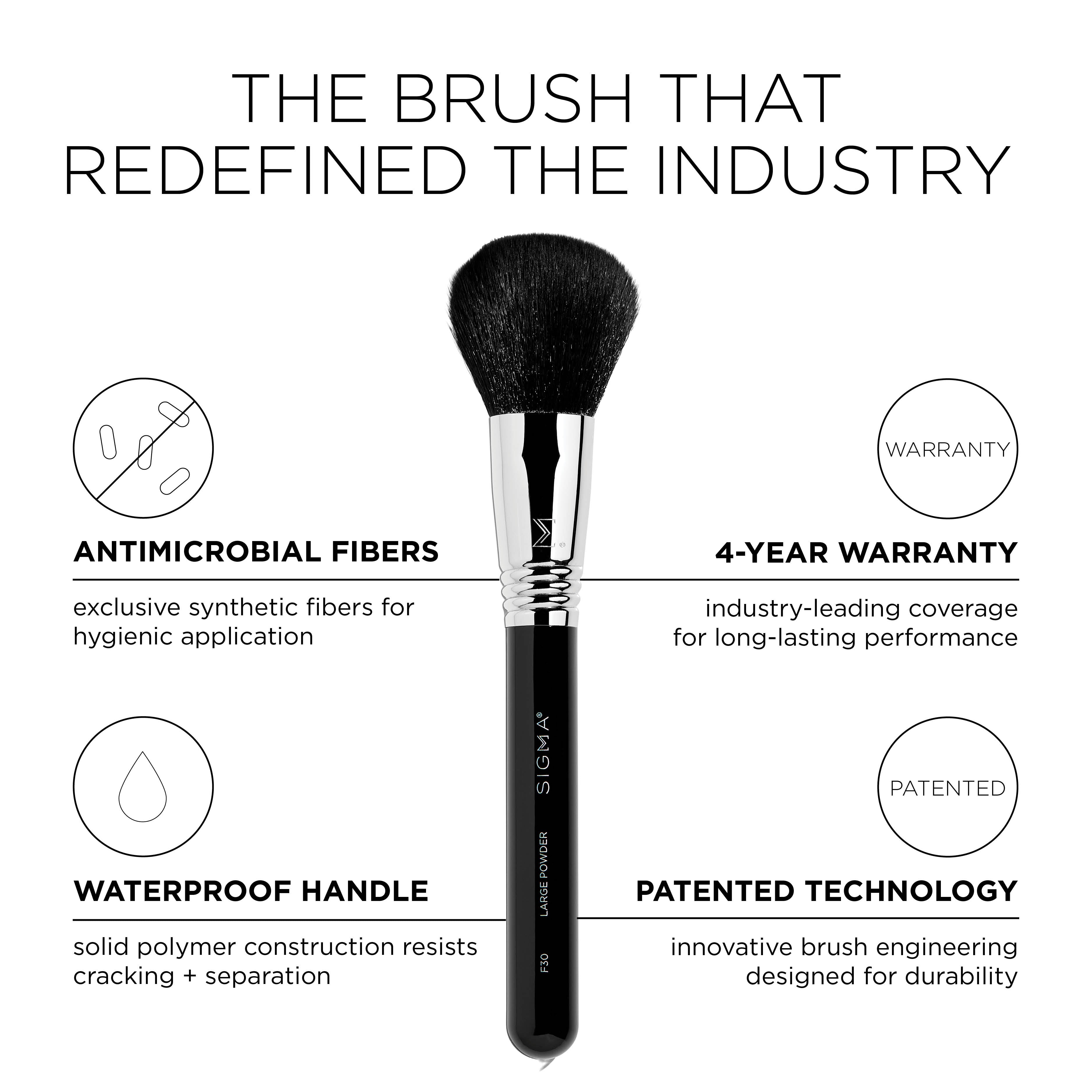 Sigma Face Brushes F10 Powder/Blush Brush pinceau blush et poudre