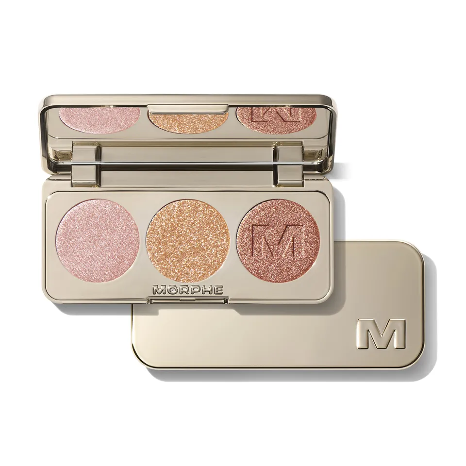 Morphe Eyeshadow & Palettes Holiday Collection ChromaPlus Eyeshadow Trio fards Seek Your Fortune, Vision of Splendor