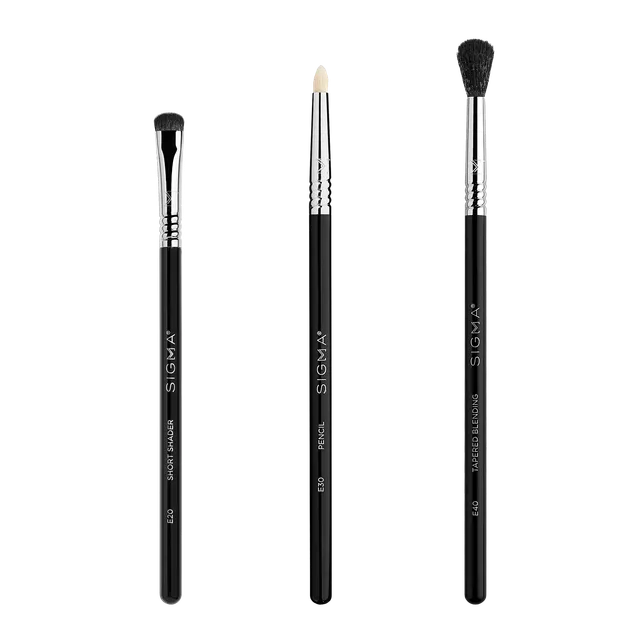 Sigma Brush Sets Gift of Glam Eye Brush Trio™ trio pinceaux yeux 3 pièces synthétiques