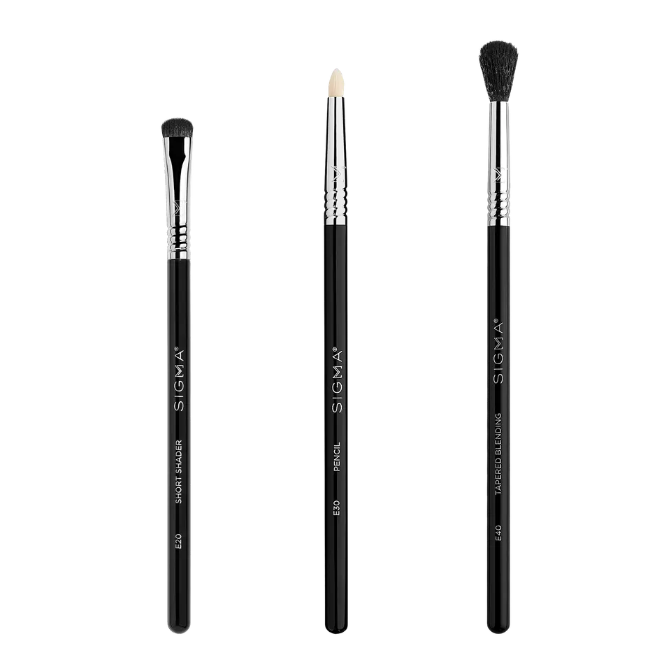 Sigma Brush Sets Gift of Glam Eye Brush Trio™ trio pinceaux yeux 3 pièces synthétiques