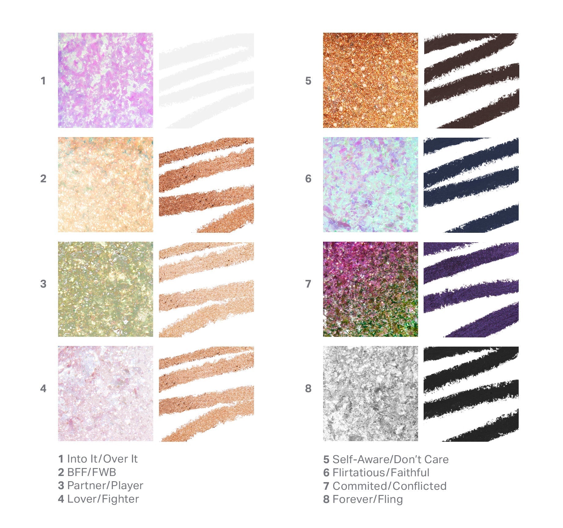 Morphe Mixed Signals Dual-Ended Cream & Liquid Shadow Stick fard à paupières Partner/Player