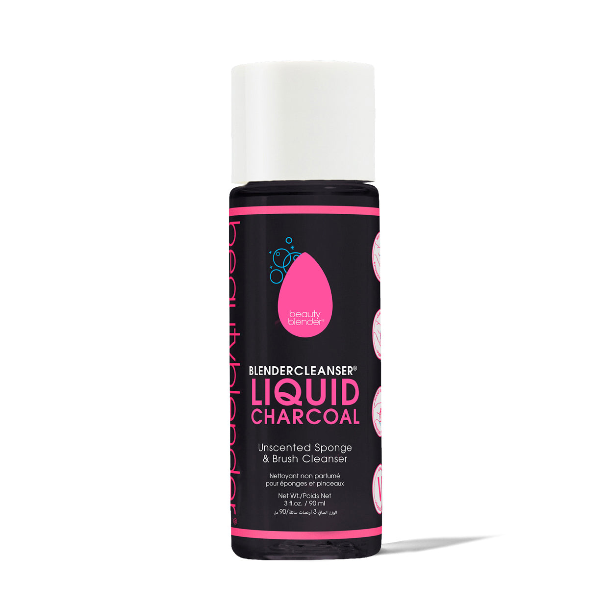 Beautyblender Blendercleanser Liquid Charcoal nettoyant éponge et pinceau liquide sans parfum