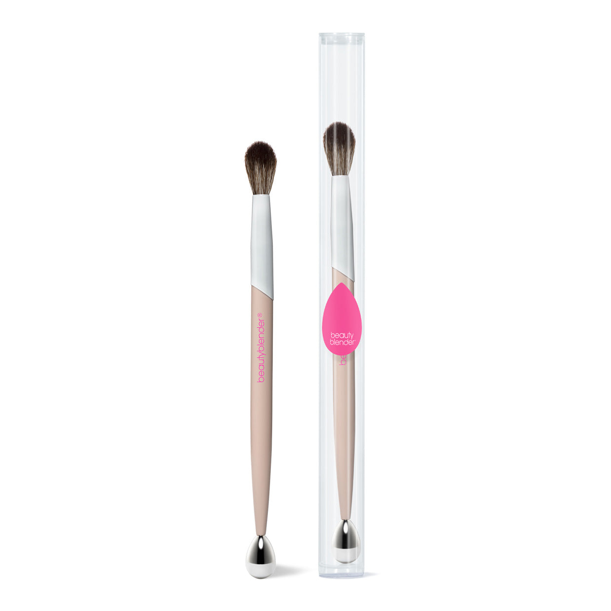 Beautyblender Liner Designer High Roller Crease Brush & Cooling Roller pinceau yeux