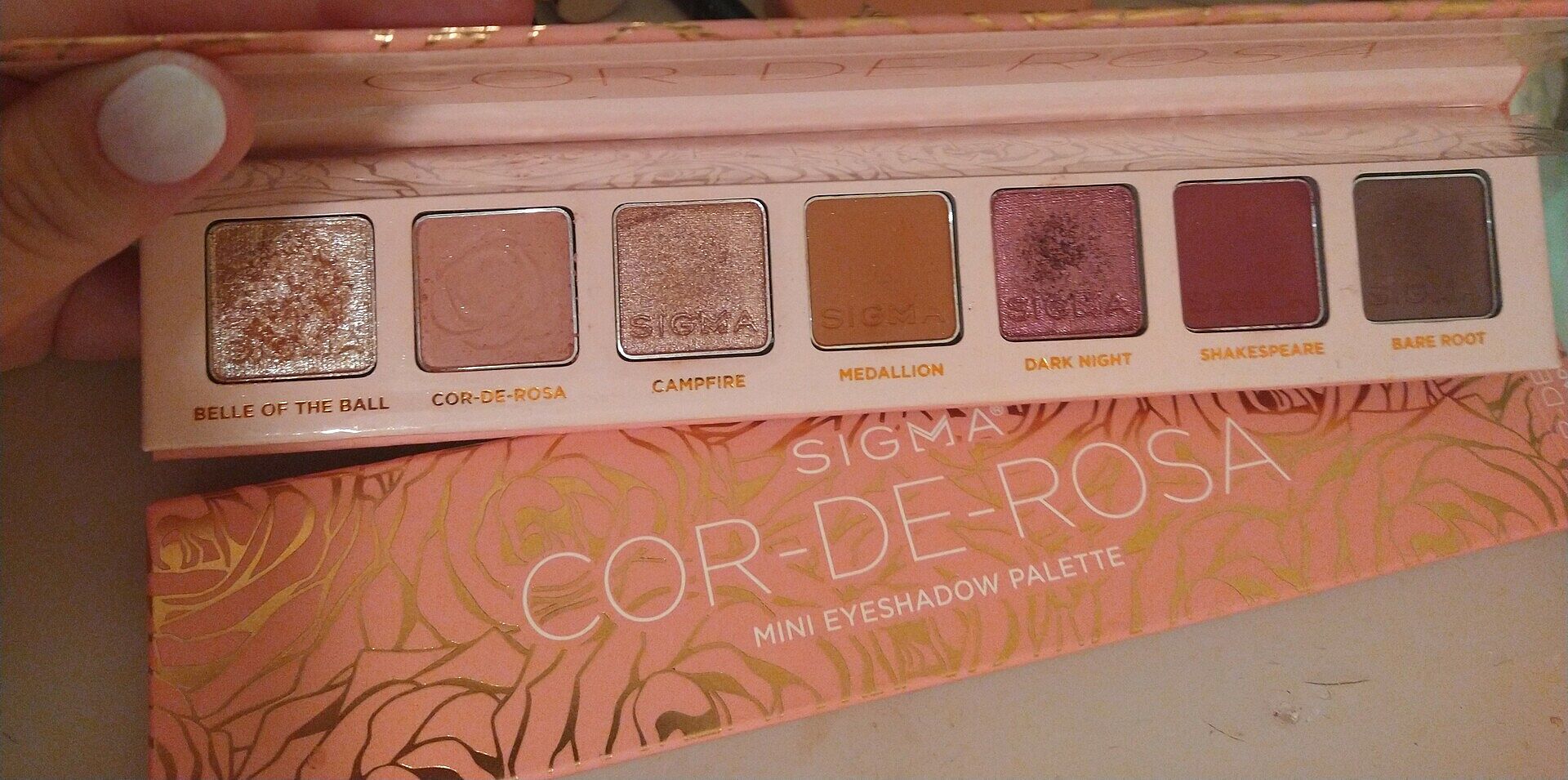 Sigma Eye Makeup Cor-De-Rosa Eyeshadow Palette palette de fards à paupières