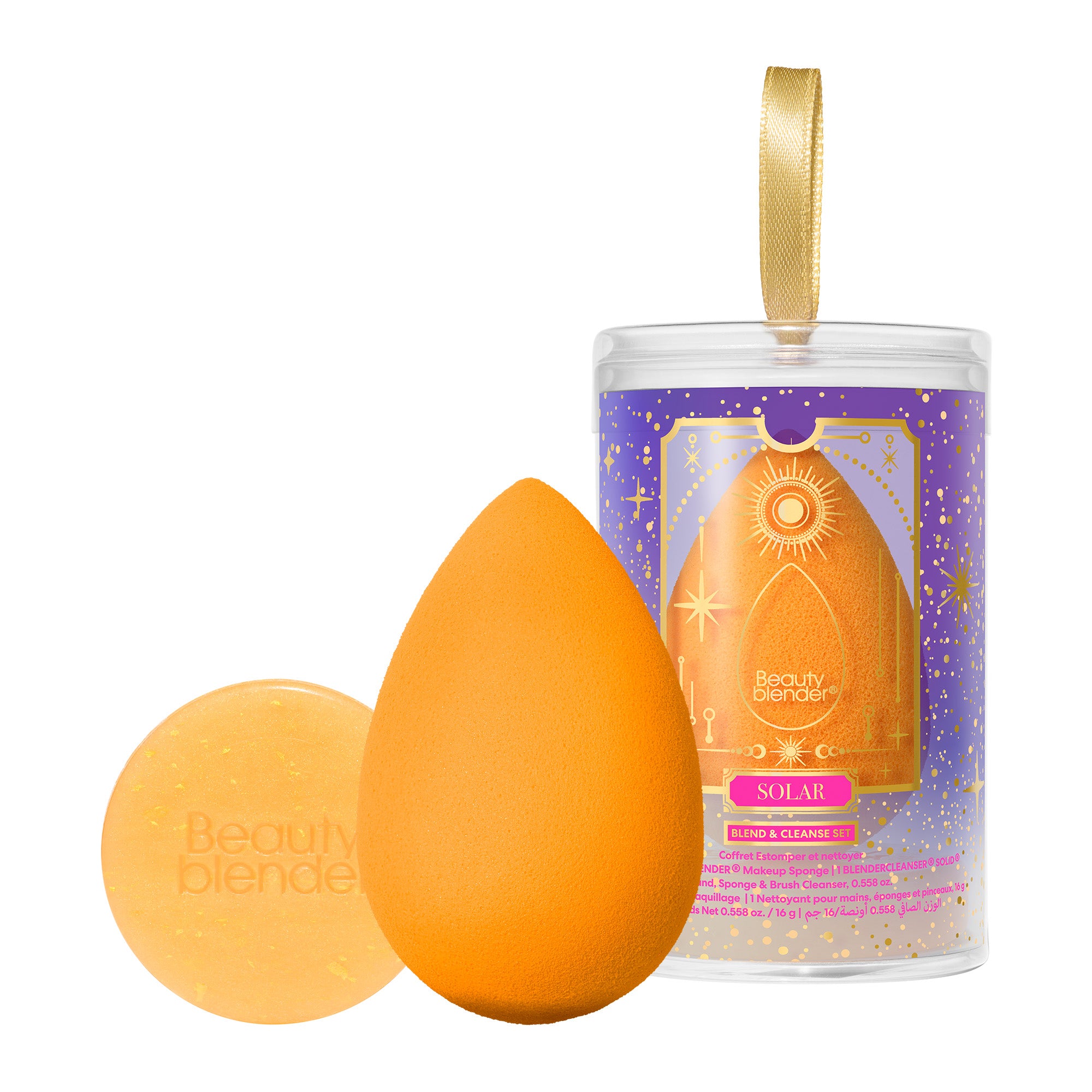 Beautyblender Blendercleanser Solar 2-Piece Blend & Cleanse Set éponge et nettoyant