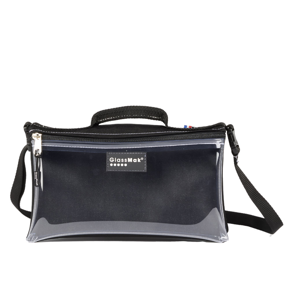 Glassmak Sacs Sonora L sac transparent à deux compartiments