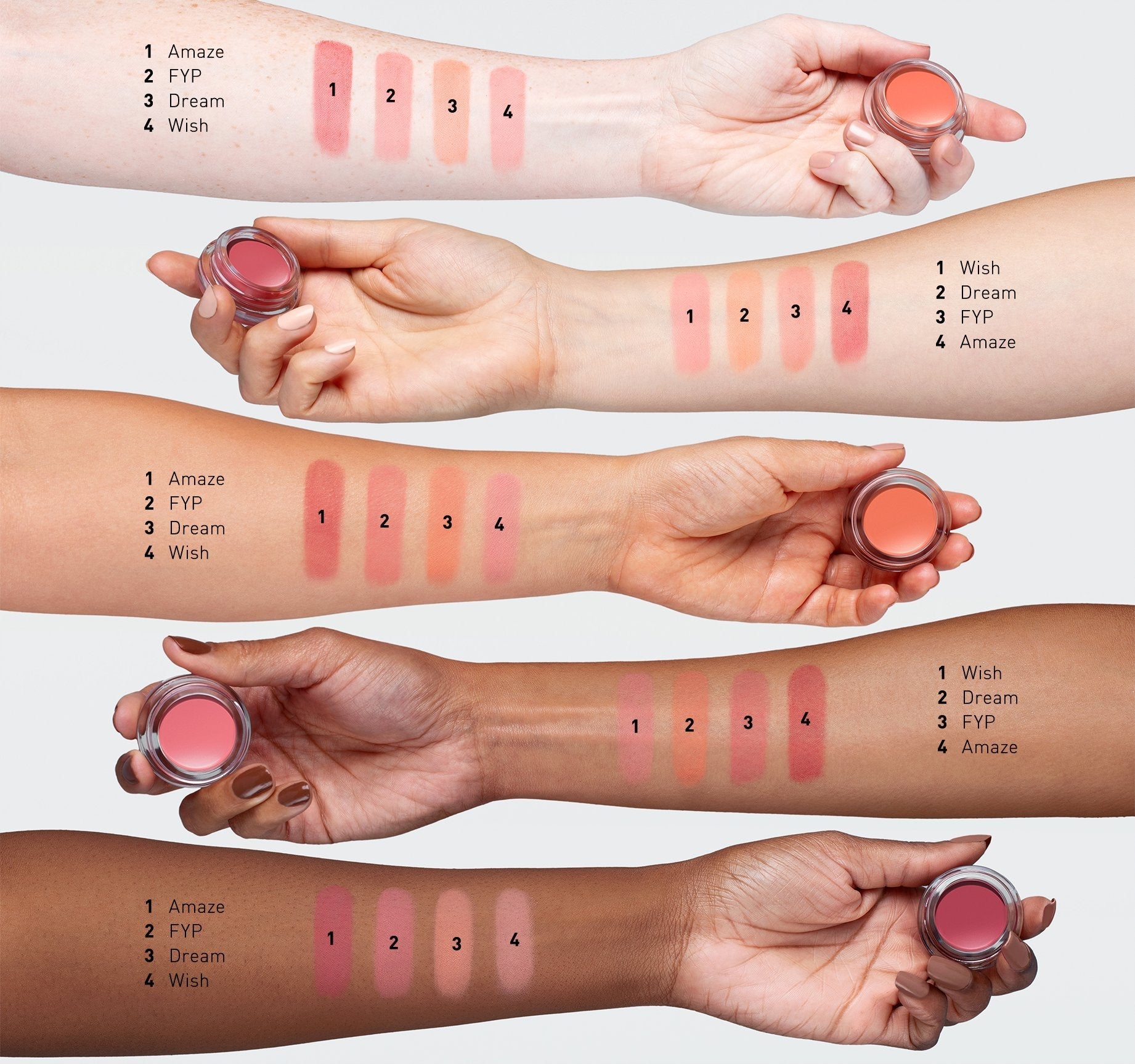 Morphe Cheek Wondertint Cheek & Lip Mousse mousse blush lèvres Dream 3,4 g
