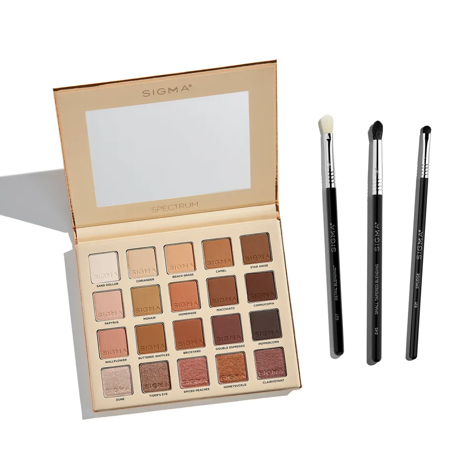 Sigma Brush Sets Green Eggs & Glam Favorites Eye Set pinceaux yeux
