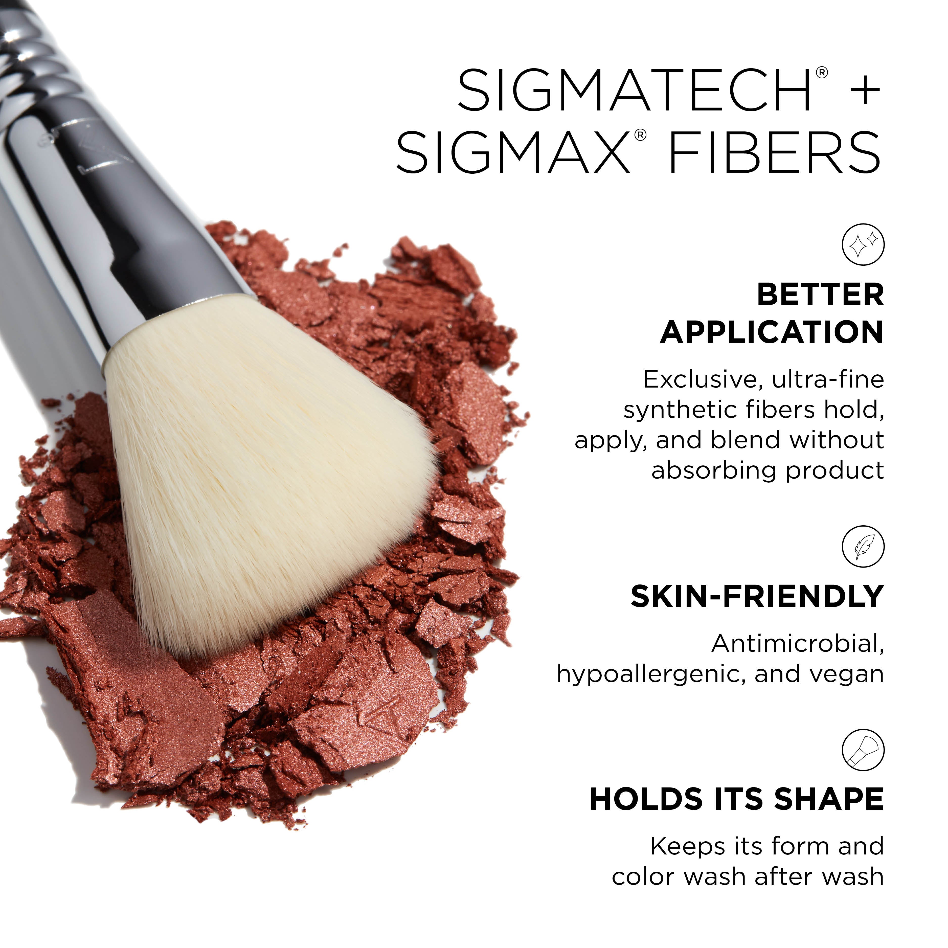 Sigma Face Brushes F40 Large Angled Contour Brush pinceau contour biseauté