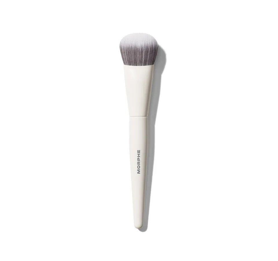 Morphe Face Brushes M242 Slanted Cream & Liquid Bronzer Brush pinceau bronzer