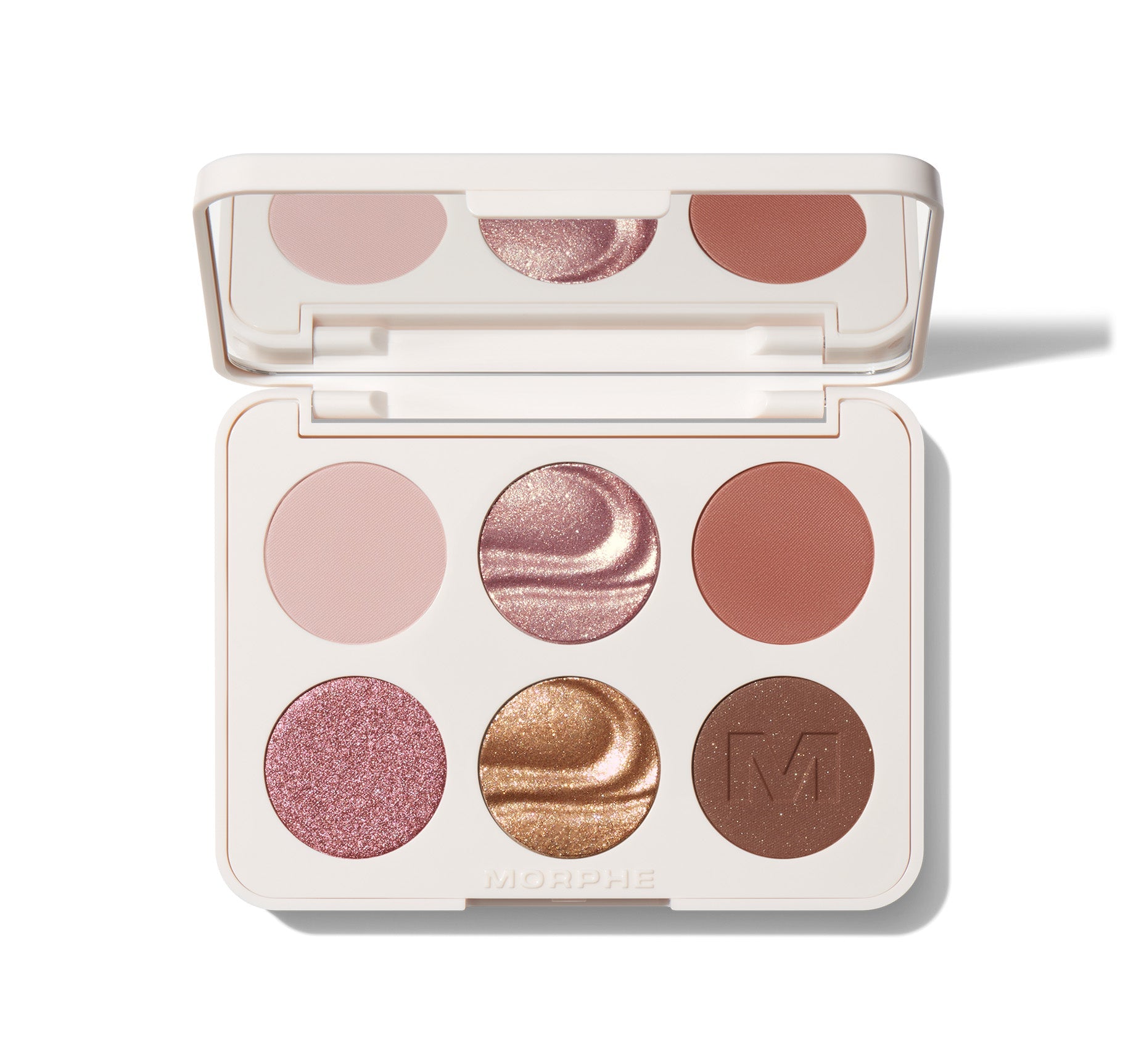 Morphe ChromaPlus 6-Pan Eyeshadow Palette palette yeux Underslated six fards mats