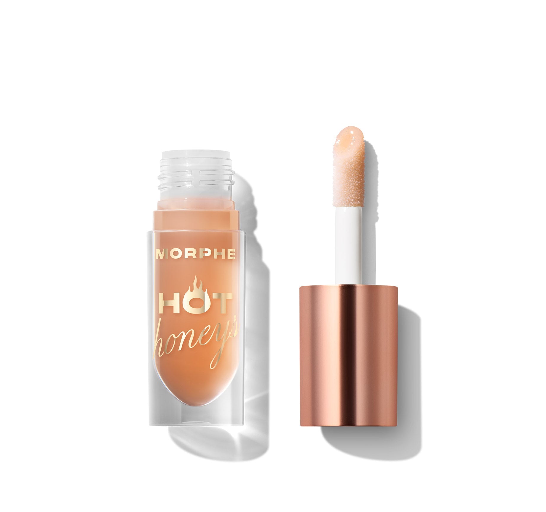 Morphe Lip Gloss Hot Honeys Plumping Lip Oil huile lèvres Queen Bee, miel