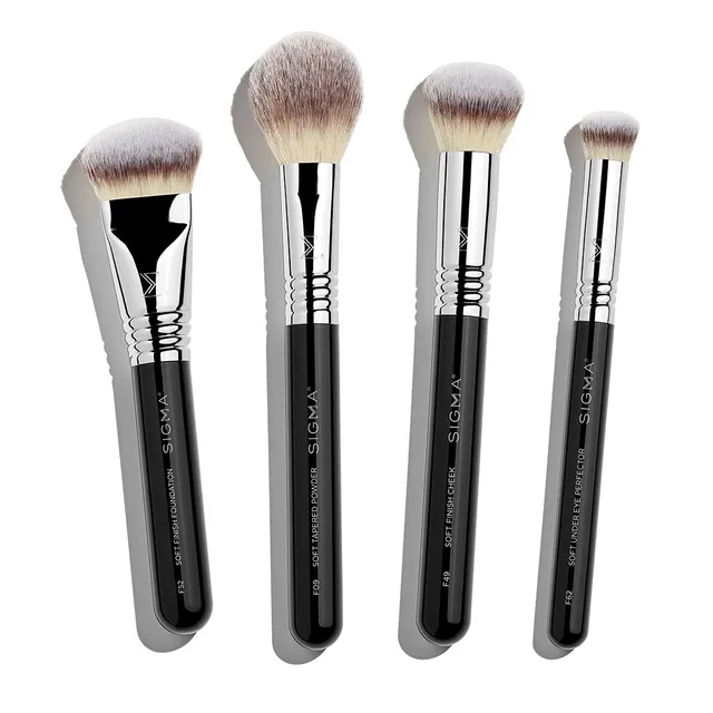 Sigma Brush Sets Soft Complexion Essentials Brush Set pinceaux teint synthétiques