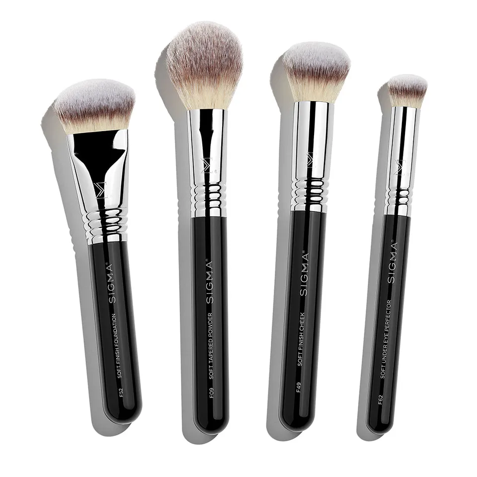 Sigma Brush Sets Soft Complexion Essentials Brush Set pinceaux teint synthétiques