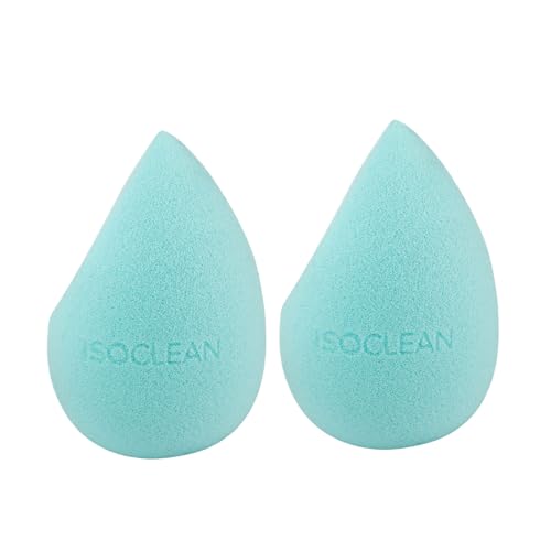 TYVEK ISOCLEAN Makeup Sponges éponge maquillage Aqua lot de 2 mousse douce