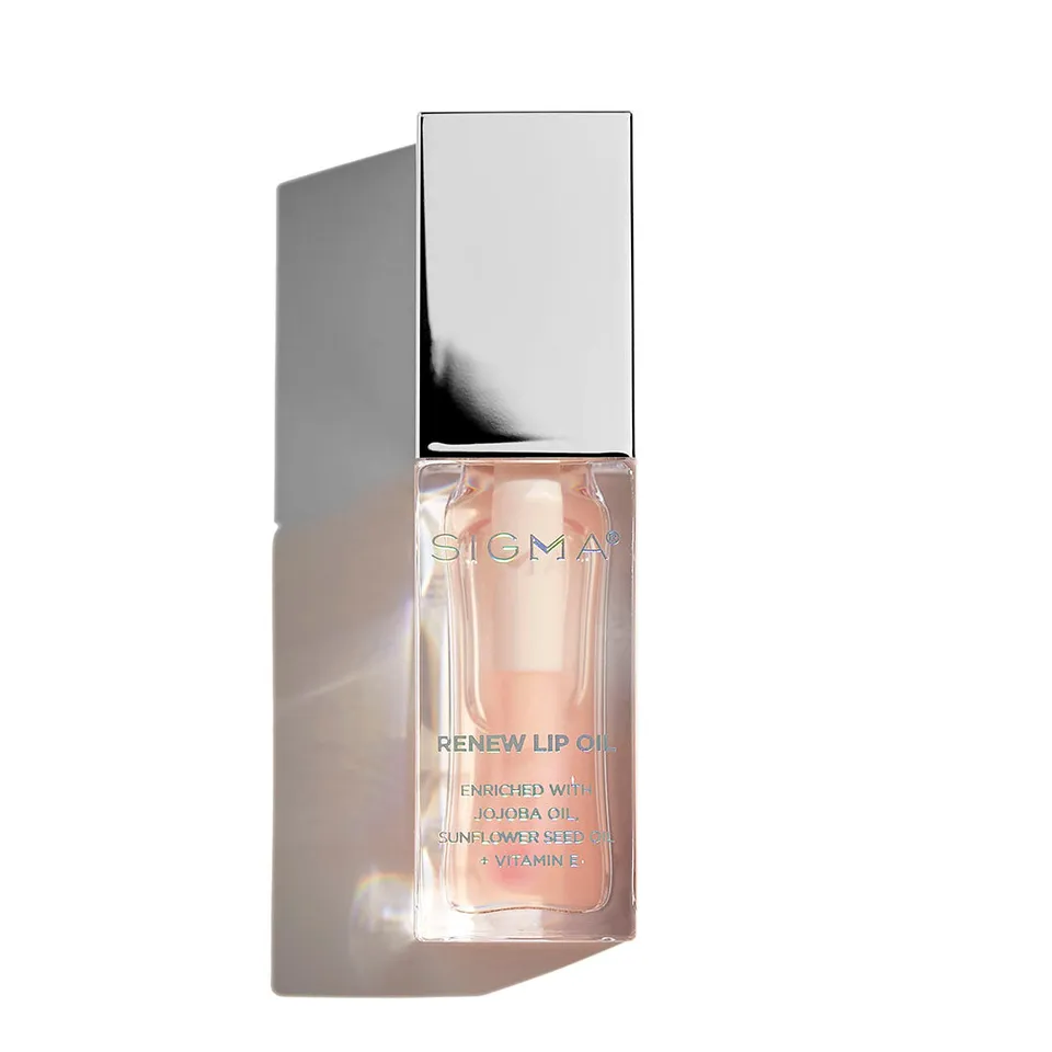 Sigma Lip Makeup Renew Lip Oil huile lèvres Hush 5,2 g rose transparent
