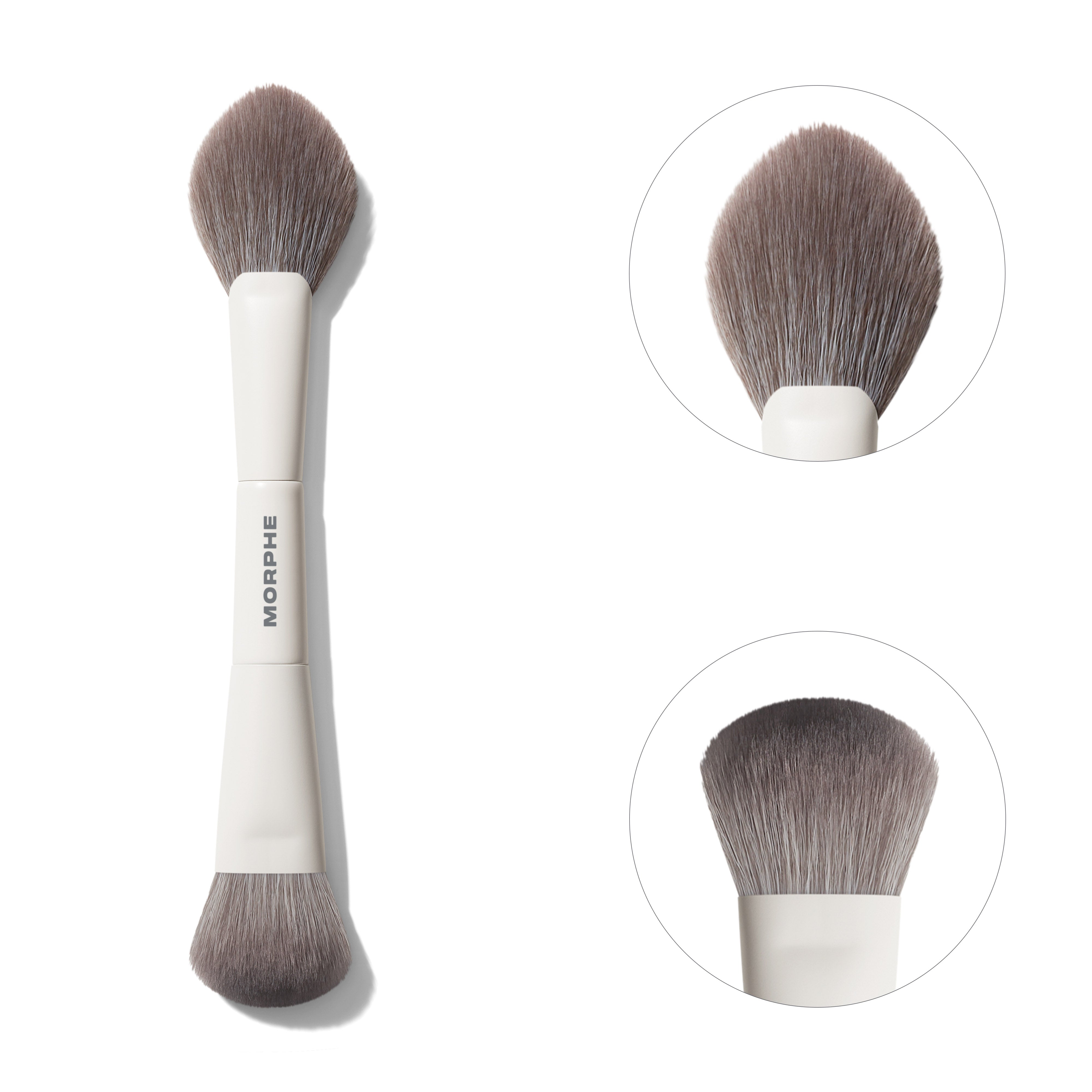 Morphe Face Brushes M200 Dual-Ended Cream & Powder Blush Brush pinceau blush double embout