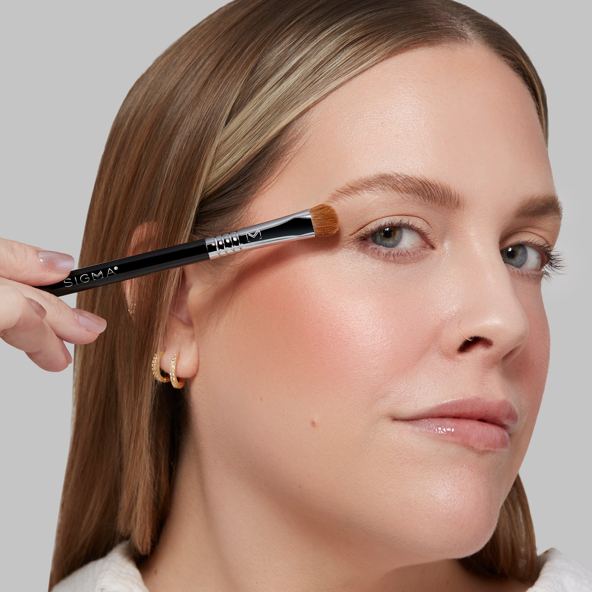Sigma Eye Brushes E55 Eye Shading Brush pinceau paupières synthétique