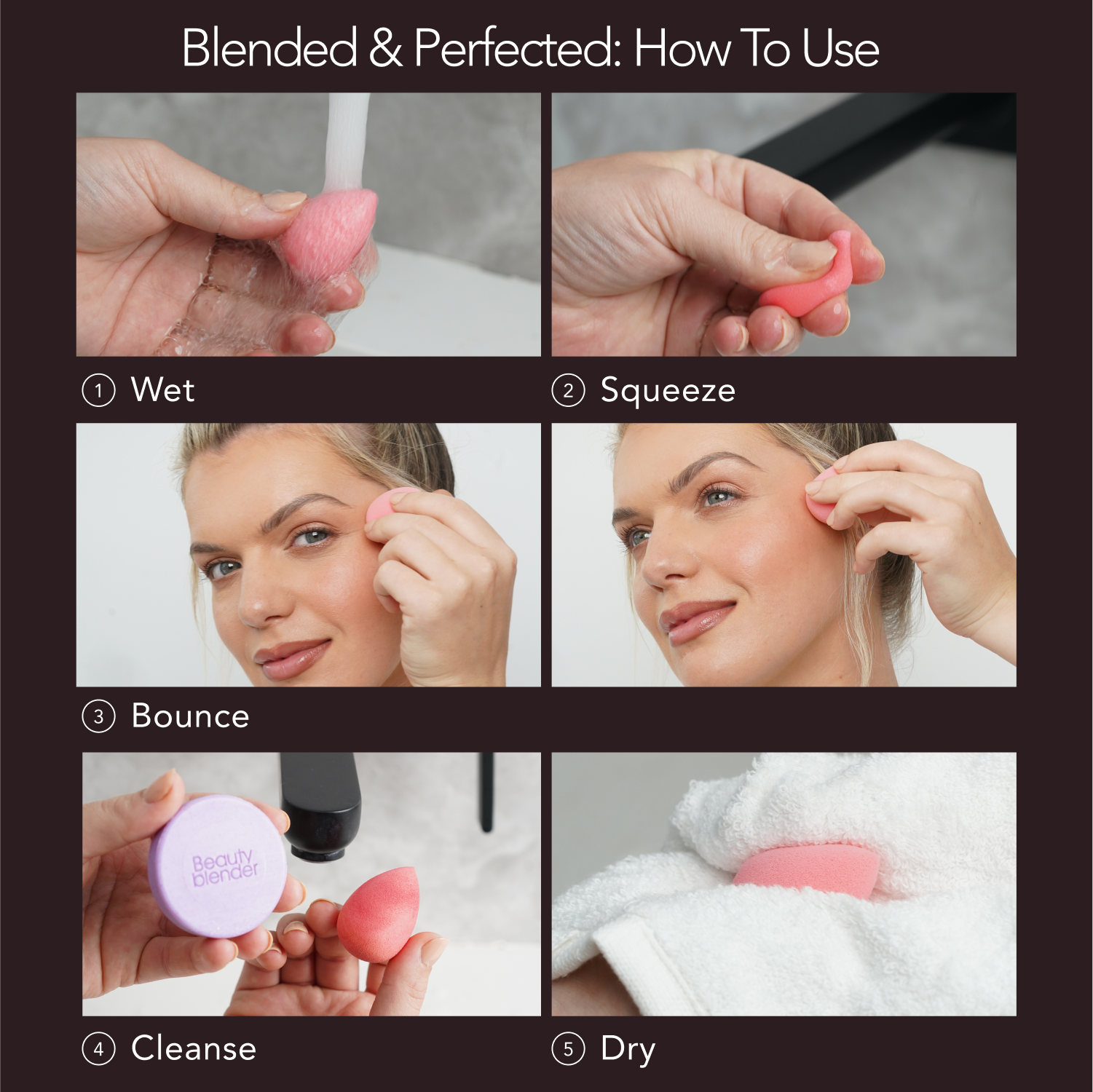 Beautyblender Beautyblusher Cheeky éponge blush format moyen