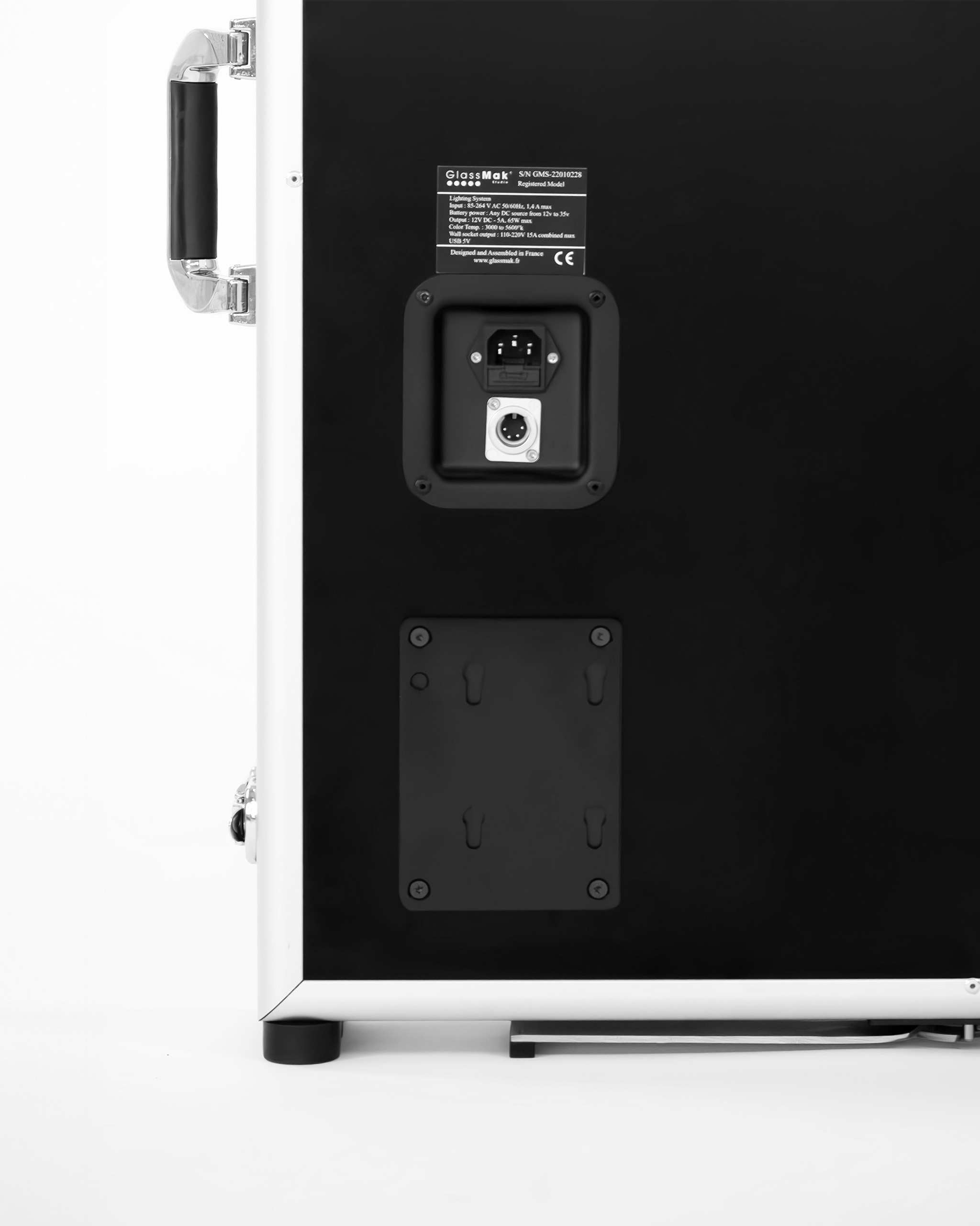 Glassmak Studio miroir de maquillage éclairé LED