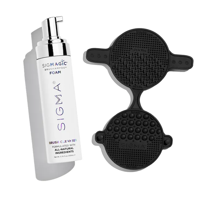 Sigma Brush Care Brush Refresh Duo kit nettoyage pinceaux mousse et tapis silicone