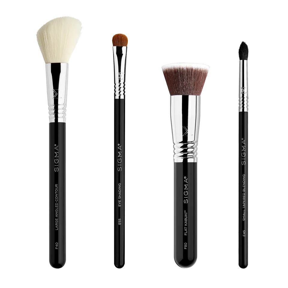 Sigma Brush Sets Merry Must-Have Face & Eye Brush Set pinceaux 5 pièces