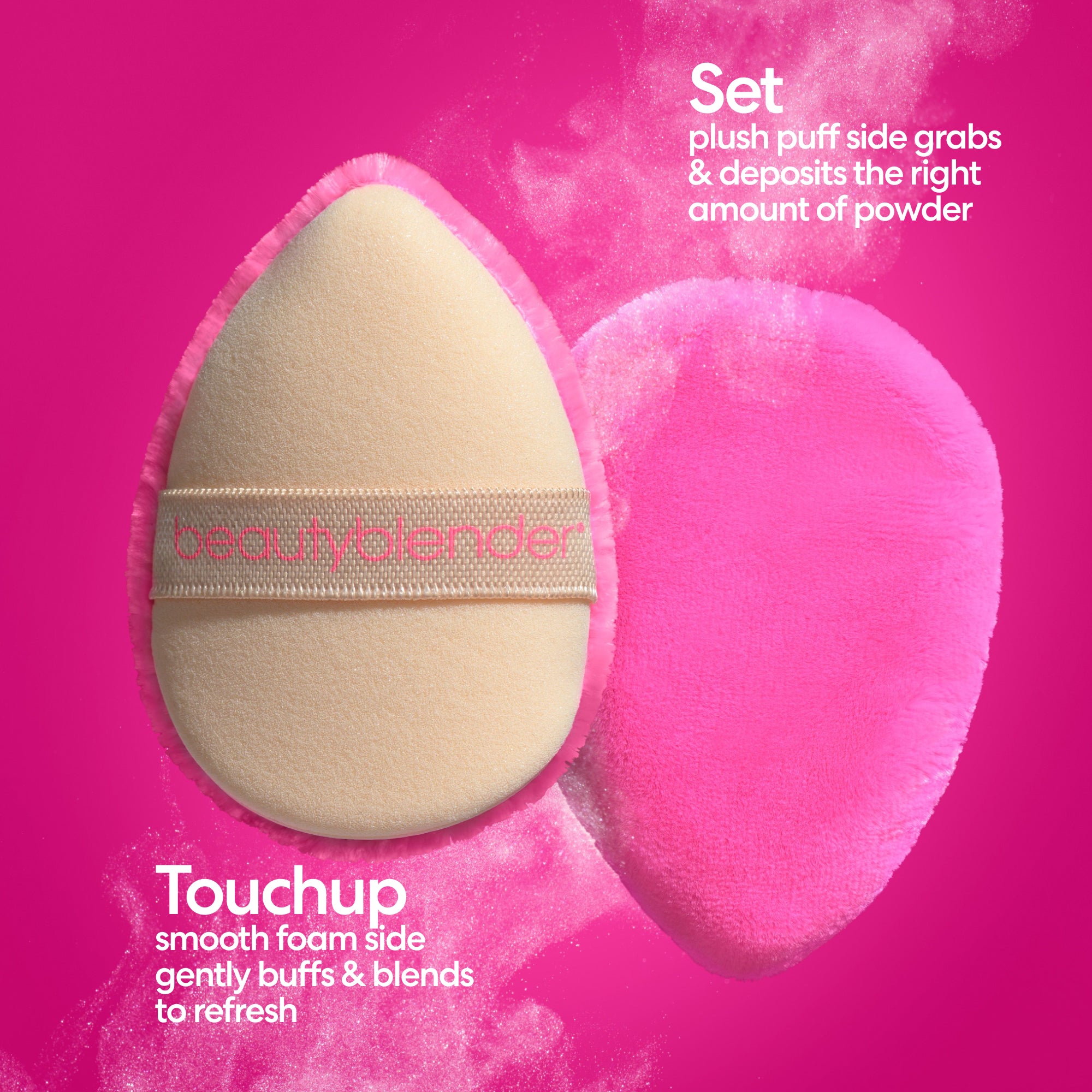 Beautyblender Bounce Power Pocket Puff houppette poudre lavable