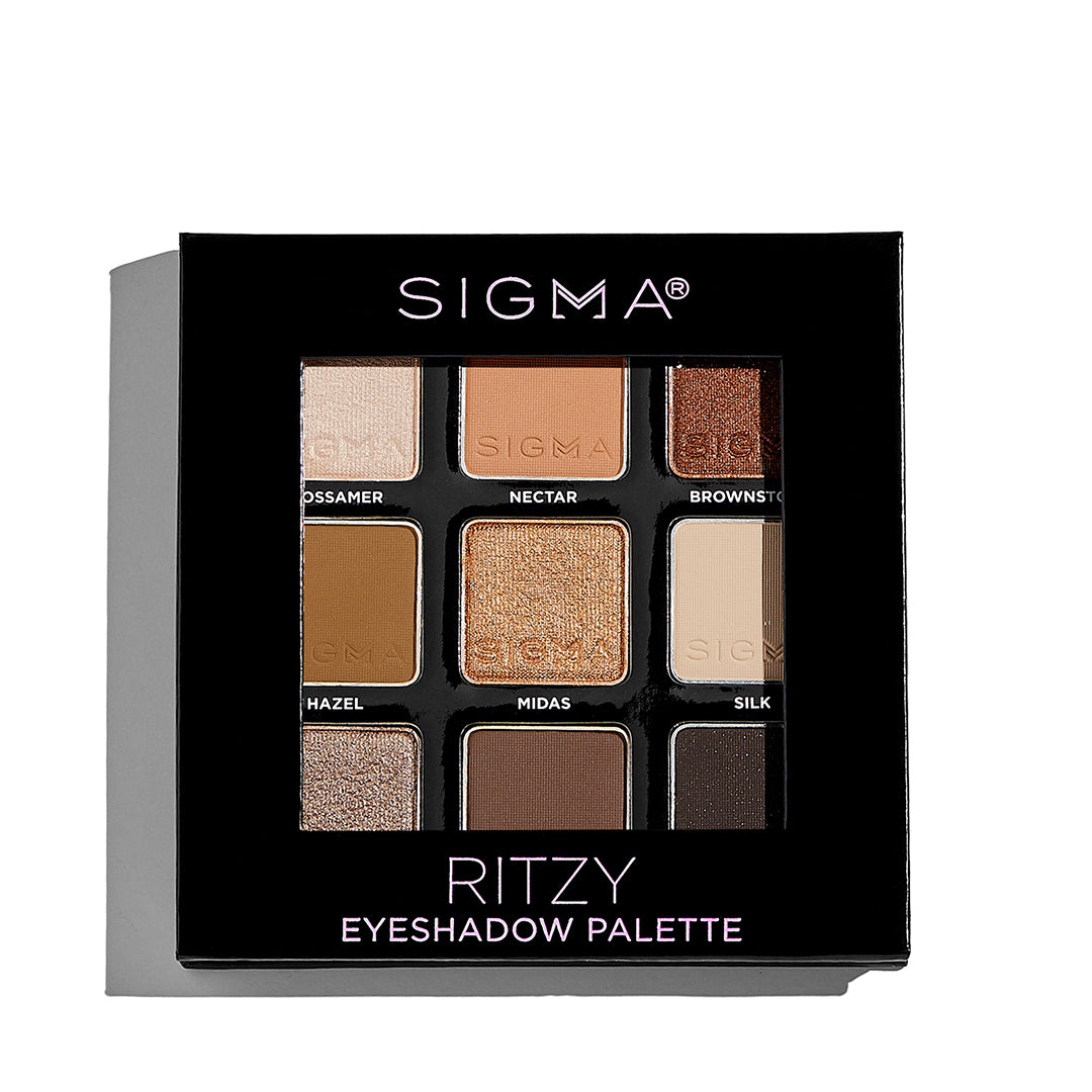 Sigma Eye Makeup Ritzy Eyeshadow Palette palette yeux 9 fards