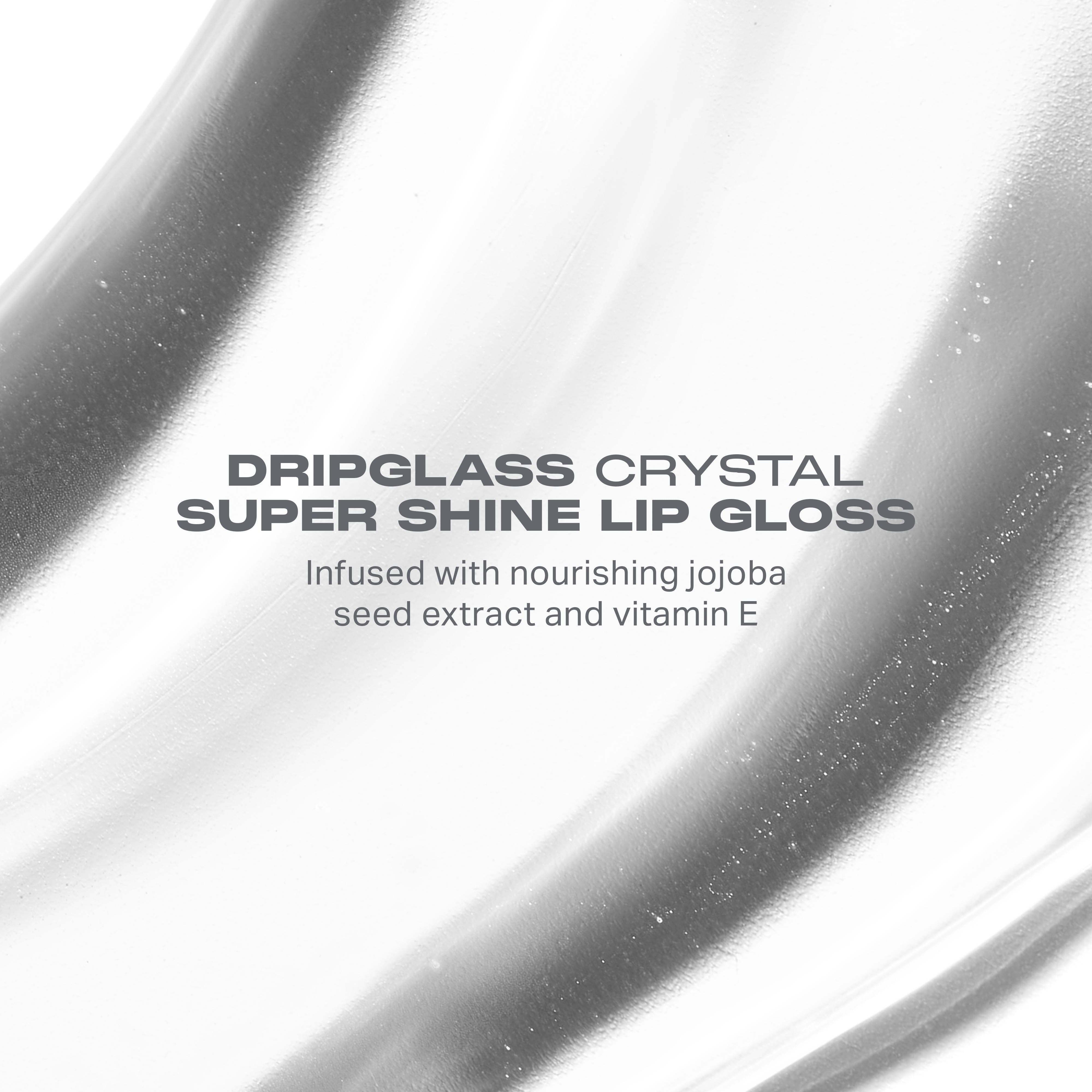 Morphe Lip Gloss Dripglass Crystal Super Shine Lip Gloss transparent