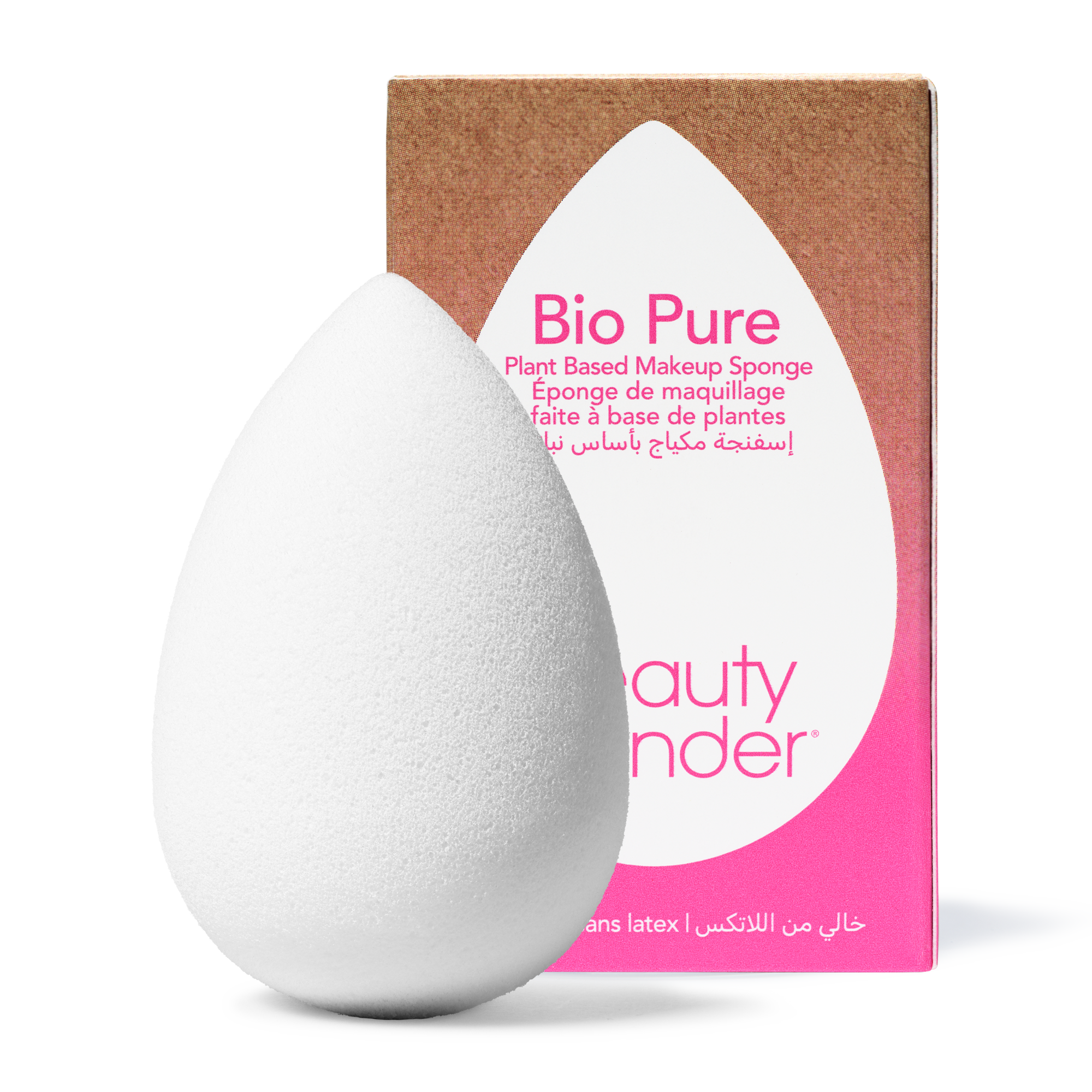 Beautyblender Bio Pure éponge à maquillage 60 % végétale