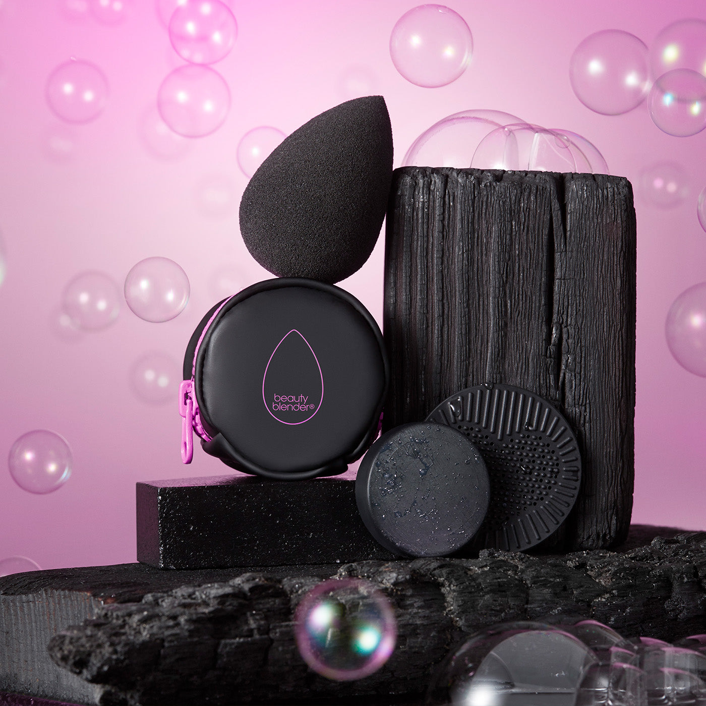 Beautyblender Blendercleanser Besties Charcoal 6-Piece Value Bundle kit nettoyage charbon
