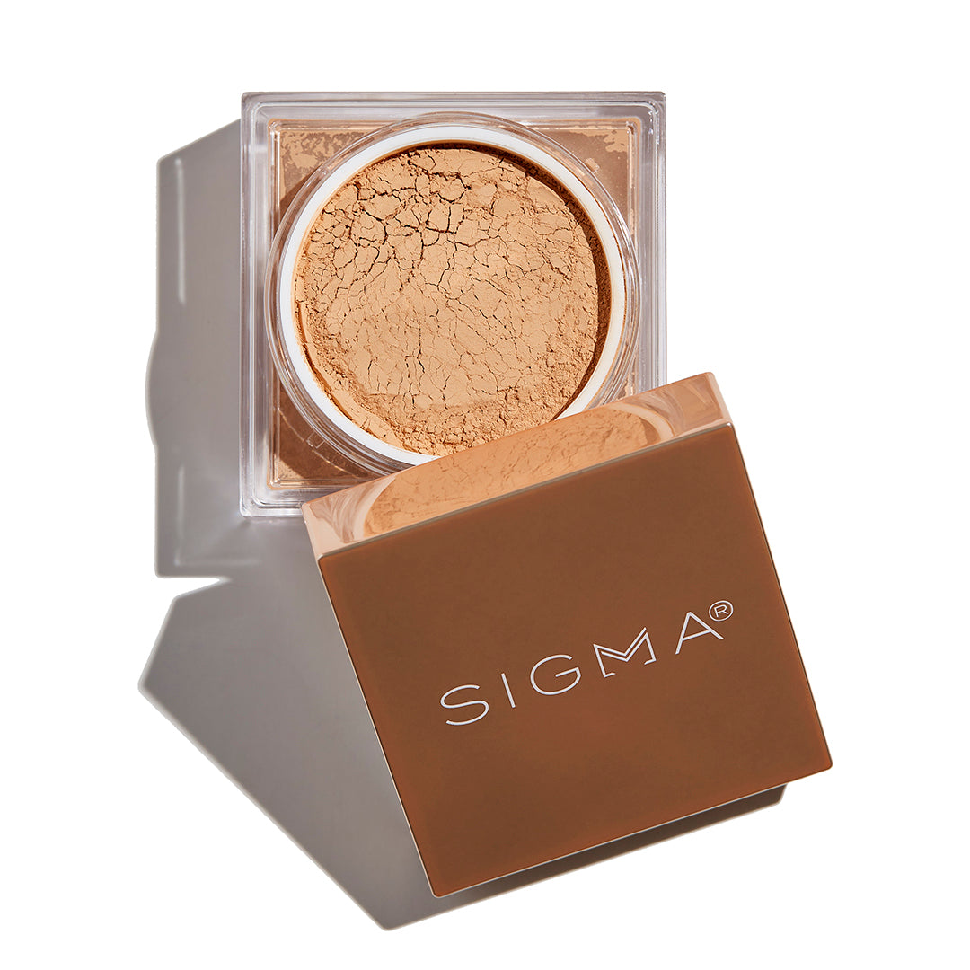 Sigma Face Makeup Soft Focus Setting Powder poudre libre Vanilla Bean 10 g matifiante