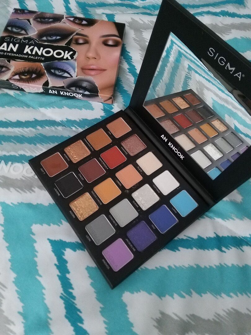 Sigma Eye Makeup Sigma x An Knook Pro Eyeshadow Palette palette yeux 20 teintes 23,5 g