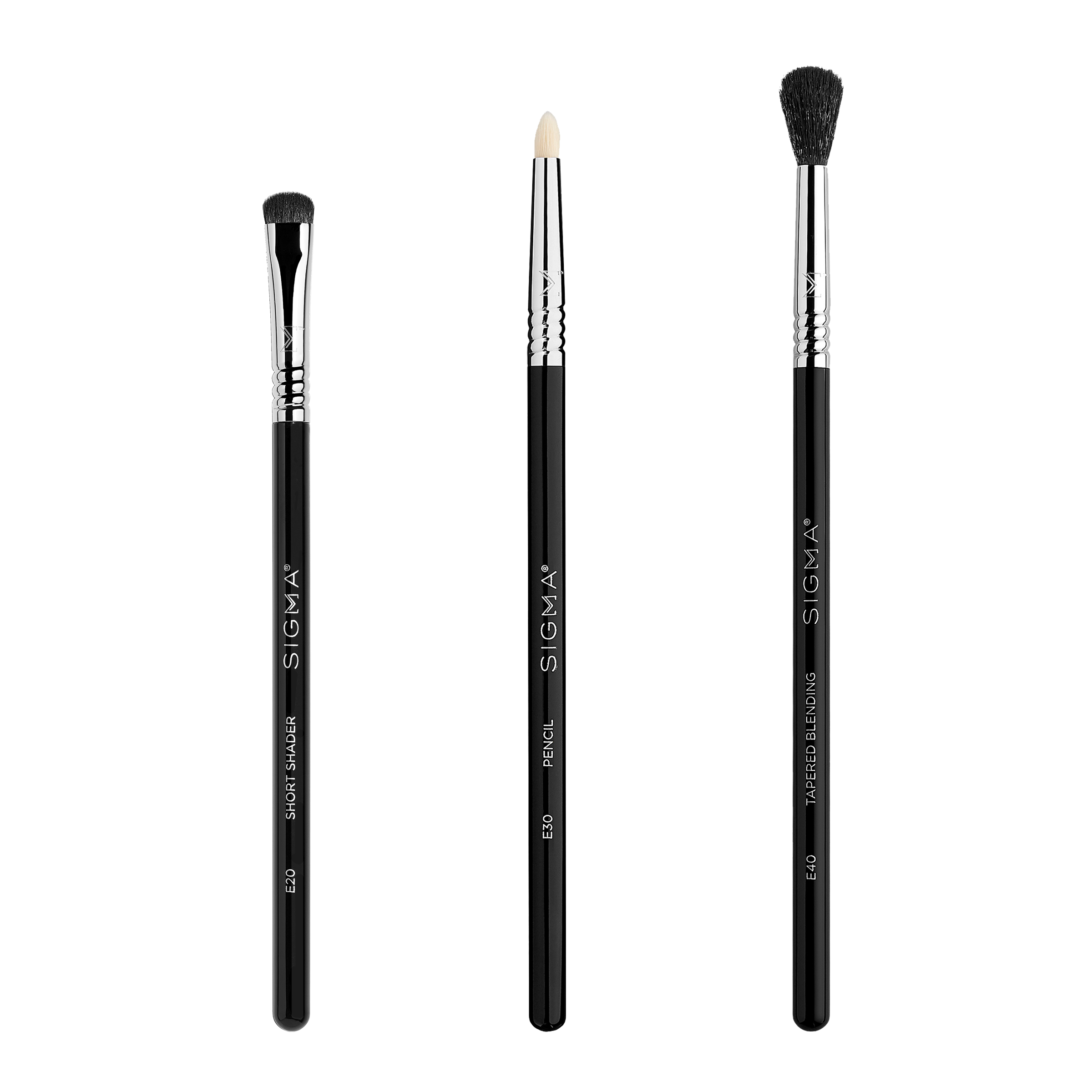 Sigma Brush Sets Gift of Glam Eye Brush Trio™ trio pinceaux yeux 3 pièces synthétiques