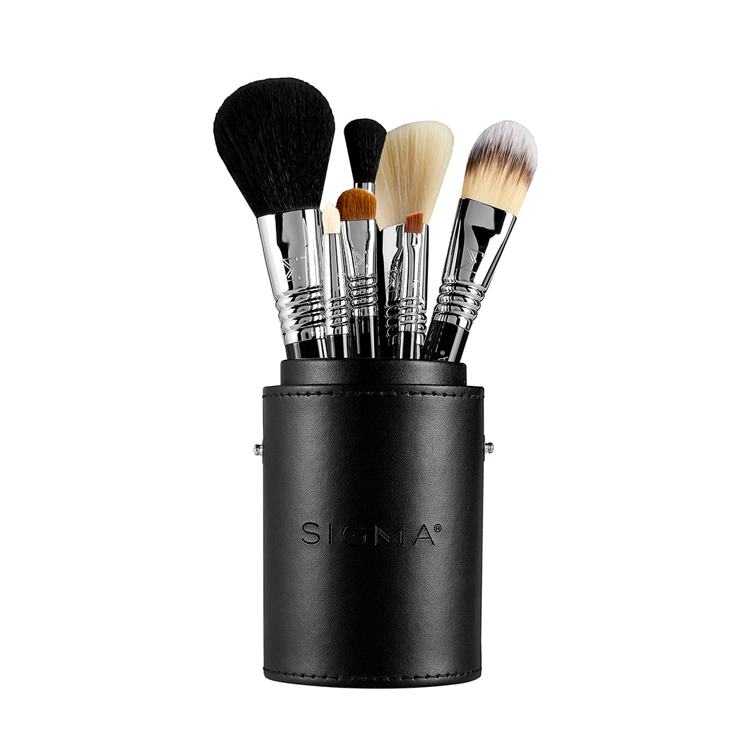 Sigma Brush Sets Essential Travel Brush Set set de pinceaux voyage 7 pièces avec étui