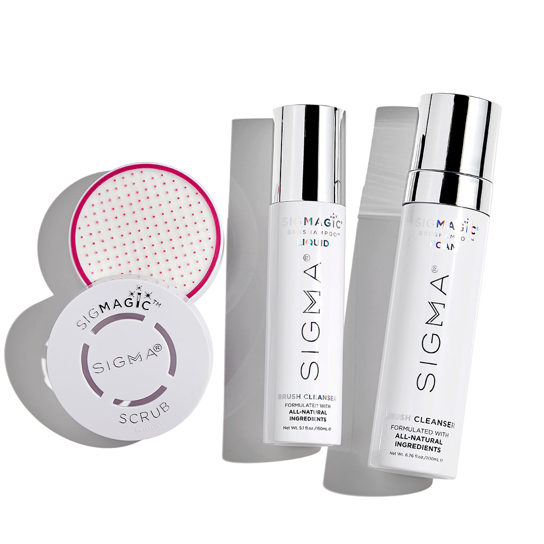 Sigma Brush Care Brush Cleanser Trio nettoyant pinceaux 3 formules