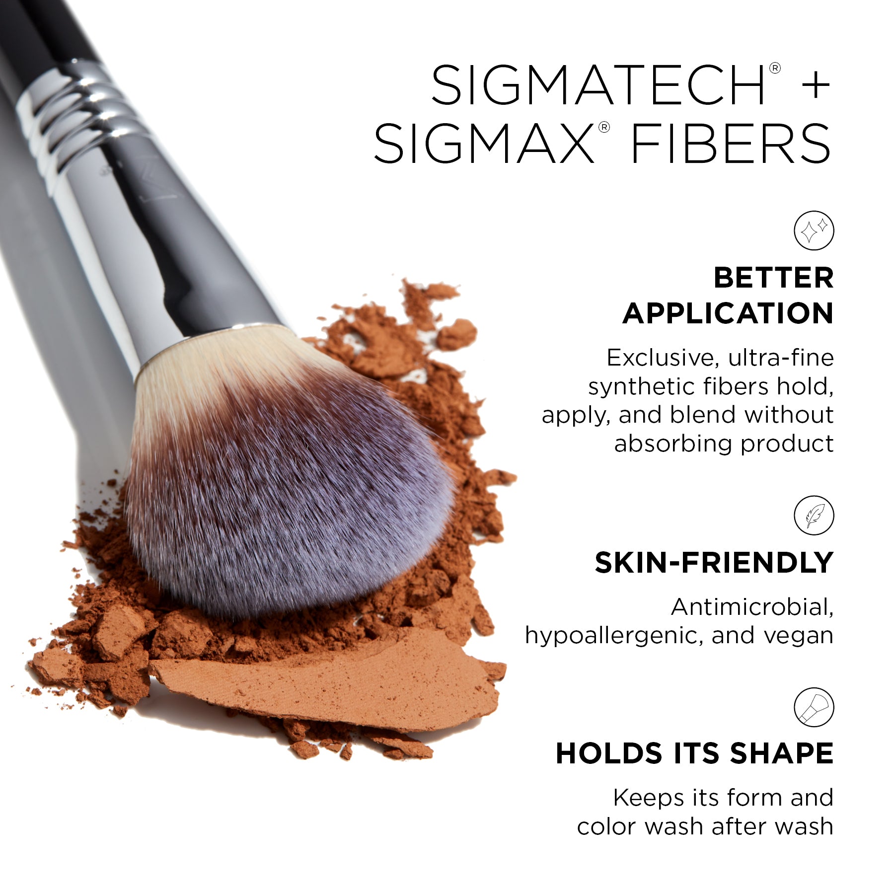 Sigma Face Brushes F11 Soft Sculpt Brush pinceau contour poudre