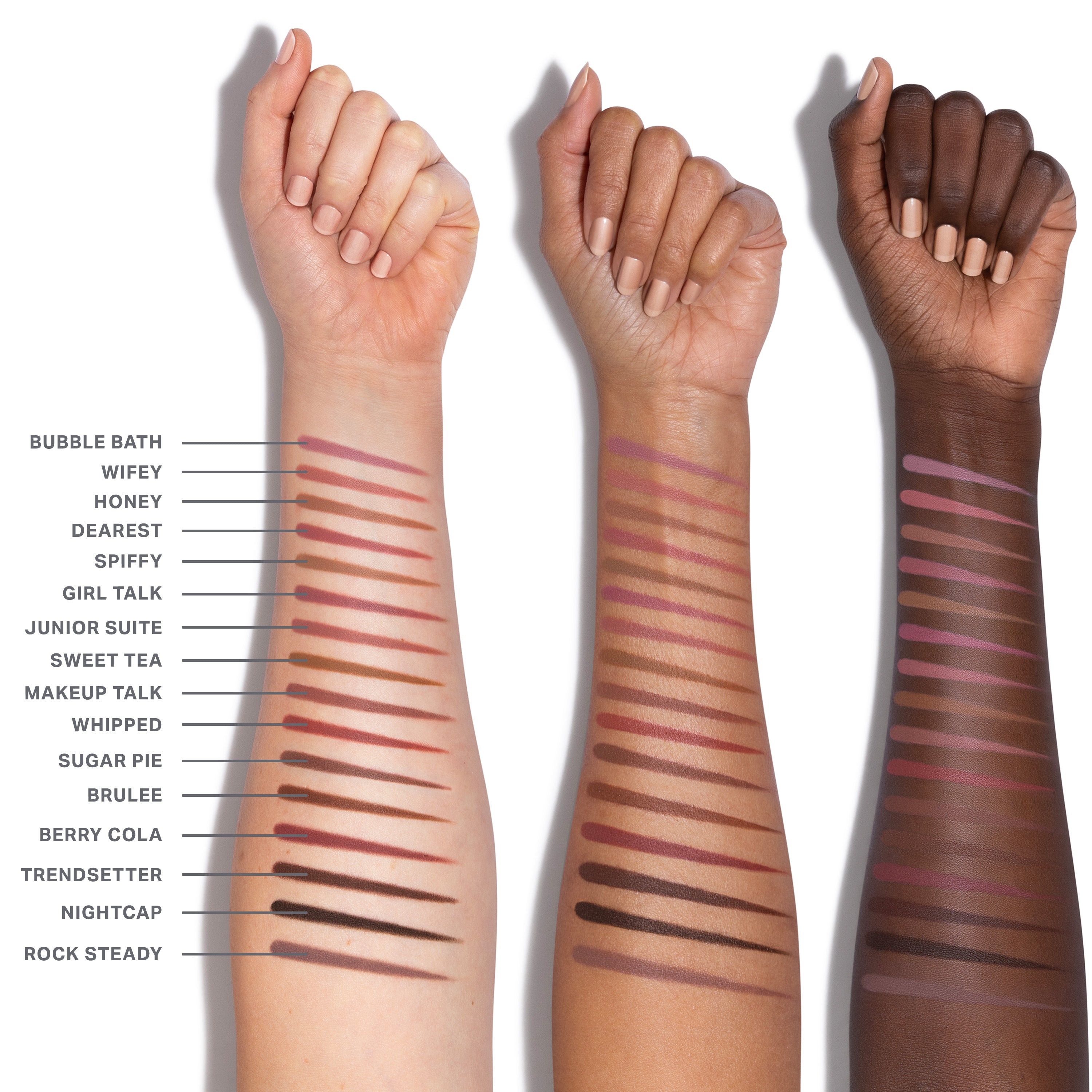 Morphe Bundles Best Selling Signature Lip Bundle - Deep coffret crayons à lèvres, 3 teintes