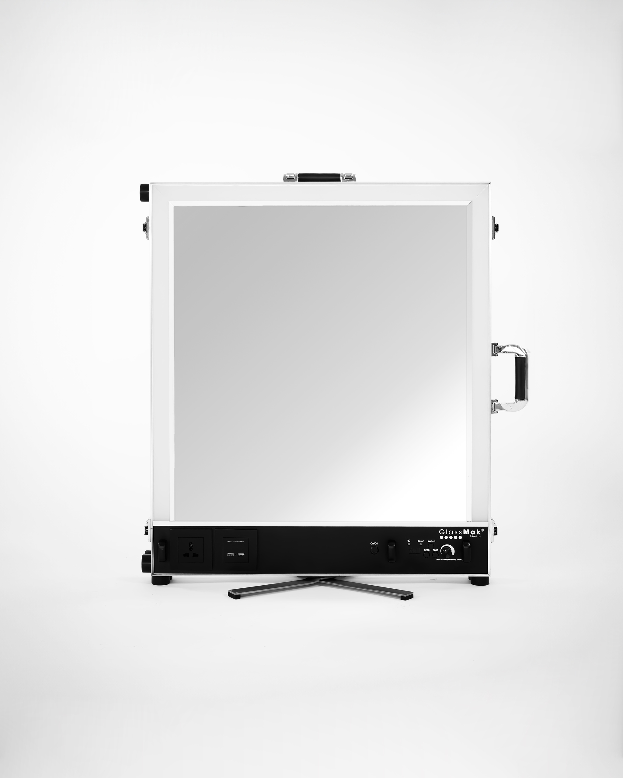 Glassmak Studio miroir de maquillage éclairé LED
