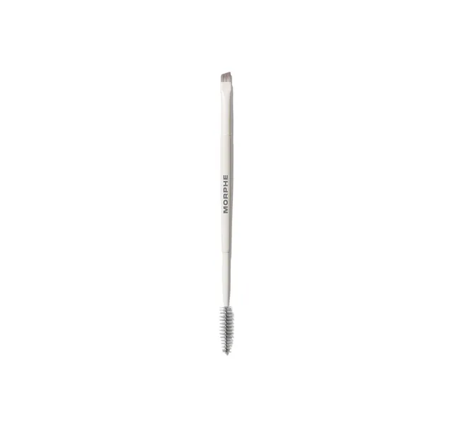 Morphe Brows M401 Dual-Ended Angled Brow Brush & Spoolie pinceau sourcils double embout
