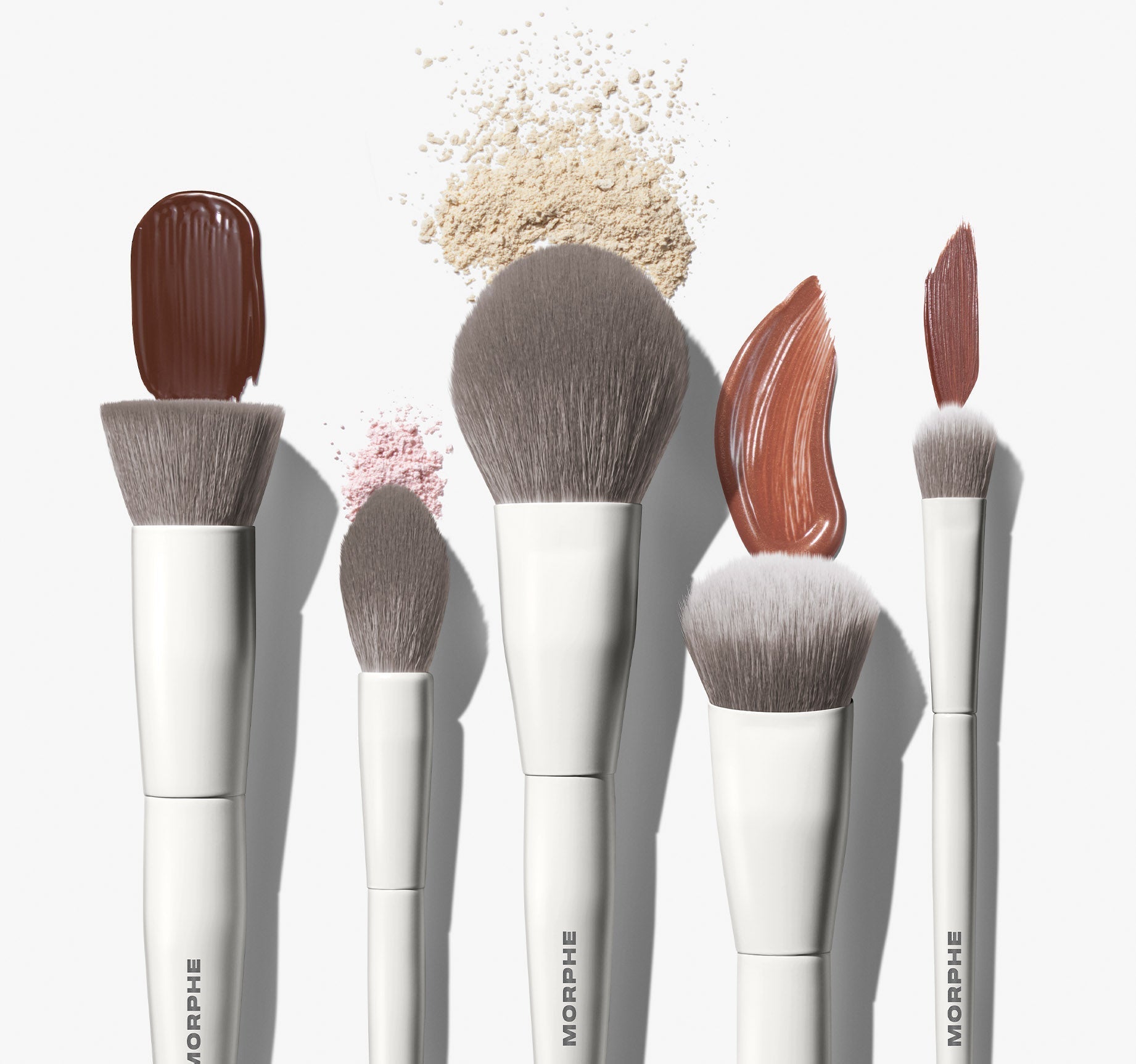 Morphe Brush Sets Portrait Mode 5-Piece Face Brush Set kit pinceaux visage 5 pièces