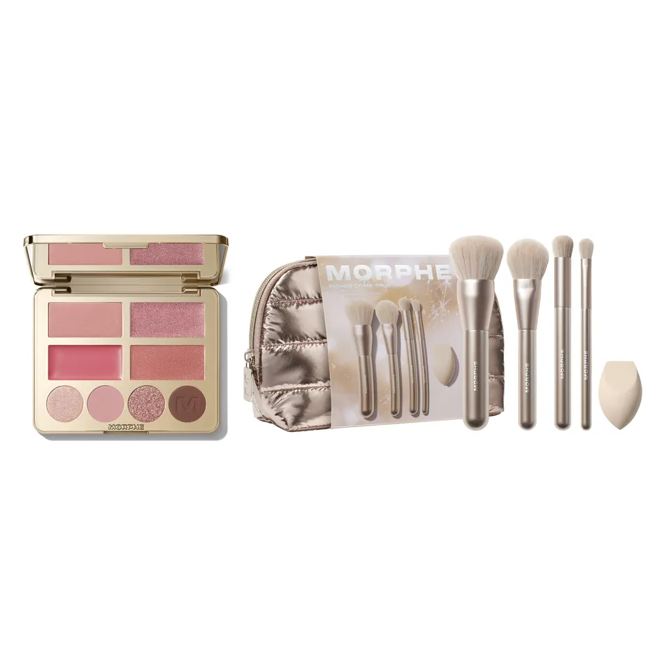 Morphe Bundles Holiday Face & Eye Essentials coffret maquillage Sky’s the Limit et Glass Half Full