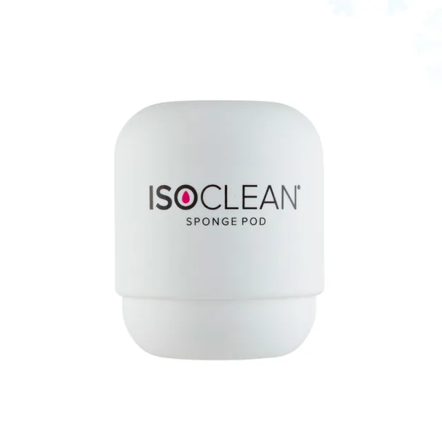 TYVEK ISOCLEAN Makeup Accessories étui éponge maquillage silicone blanc ventilé