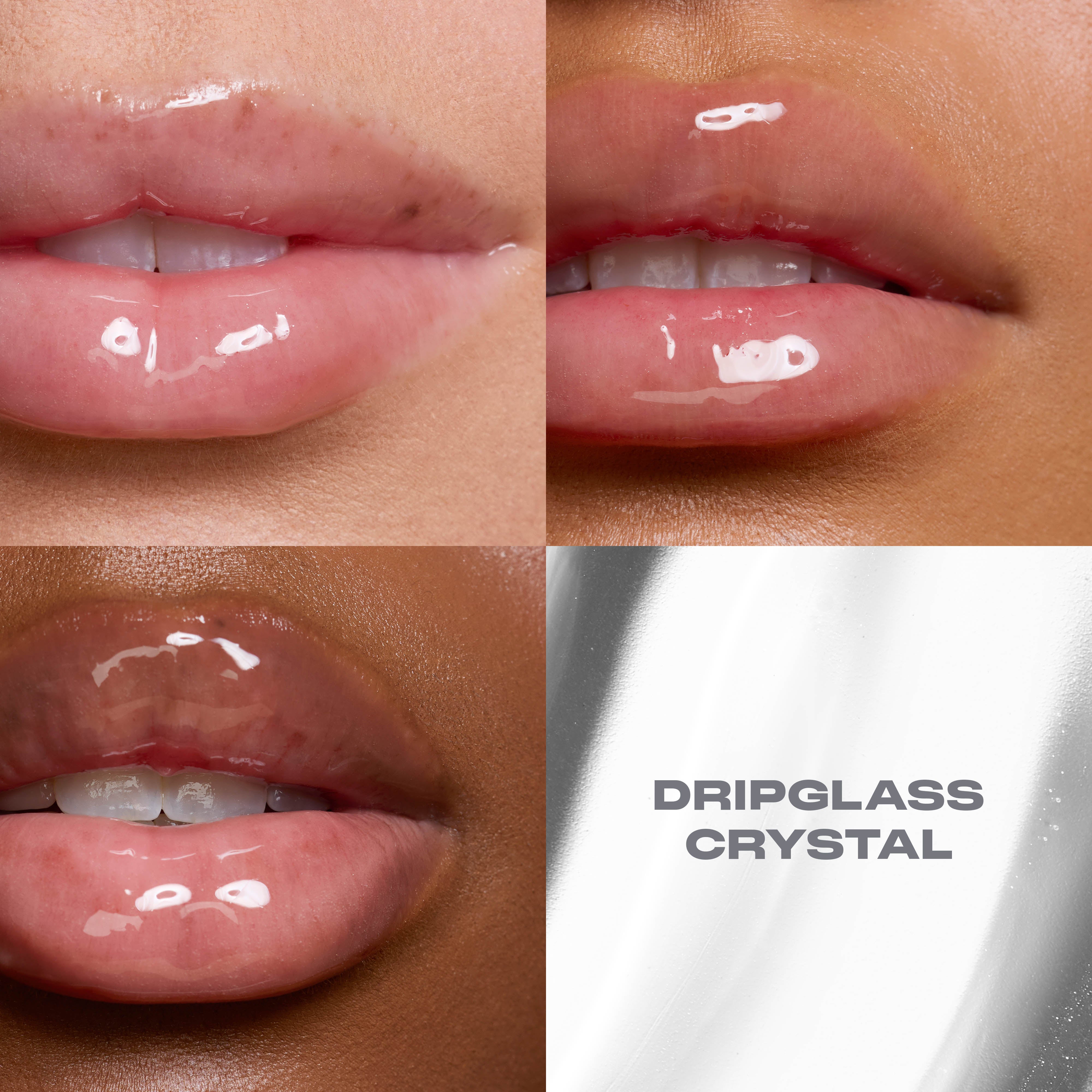 Morphe Lip Gloss Dripglass Crystal Super Shine Lip Gloss transparent